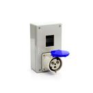 Caixa Com Tomada Industrial 2p+t 220/240V 16A Strahl SD-3046 Caixa Com Tomada Industrial 2p+t 220/240V 16A Strahl SD-3046