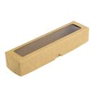 Caixa com Visor S13 (5,5cm x 23cm x 4cm) Kraft 10 unidades Assk