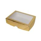 Caixa com Visor S27 (15cmx20cmx6cm) - Ouro - 10 unidades - ASSK - Rizzo Caixa com Visor S27 (15cmx20cmx6cm) - Ouro - 10 unidades - ASSK - Rizzo