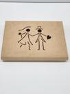Caixa convite casamento 21 x 16 x 3,5