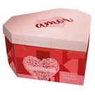 Caixa Coração G 33x30x18 Cm Estampada Mm136 A Unidade