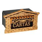 Caixa Correio Colonial Plastica 15x20x10 Para Grade - Fuzil