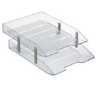Caixa correspondência dupla articulável cristal Novacril