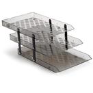 Caixa Correspondencia Tripla Movel Fume Selada