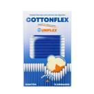 Caixa Cotonete Hastes Flexíveis Algodão 75Un - COTTONFLEX