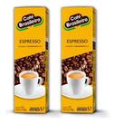 Caixa de 20x Cápsulas Café Brasileiro Espresso 3 Três Corações Não contém glúten intensidade 7