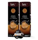 Caixa de 20x Cápsulas Café Expresso 3 Três Corações Forza