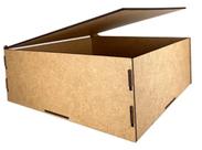 Caixa de abrir MDF 20x20x10 01 unidade