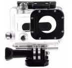 Caixa De Acrílico G Pro Hero 3 4 Hero 3+ Carcaça Estanque Com Vedação De Borracha E Botão Inox 40m