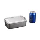 Caixa De Almoço De Aço Inoxidável Com Fecho, Recipientes Metálicos Para Armazenamento De Alimentos Caixa De Almoço De Aço Inoxidável Com Fecho, Recipientes Metálicos Para Armazenamento De Alimentos