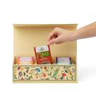 Caixa de amostra Tea Organic India, 60 sacos de ervas Tulsi