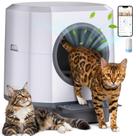 Caixa de Areia Automática EYESUN 76L Controle por App para Gatos Grandes