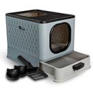 Caixa de Areia Banheiro Fechado GatoSandbox Premium Grande Bandeja Furba Caixa de Areia Banheiro Fechado GatoSandbox Premium Grande Bandeja Furba