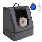 Caixa de areia de viagem portátil para gatos apollo walker preta Caixa de areia de viagem portátil para gatos apollo walker preta