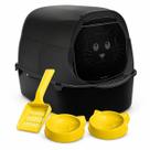 Caixa de Areia Gato Grande Banheiro Pet Fechado Sanitário Bandeja Higiênica Furba Sandbox Caixa de Areia Gato Grande Banheiro Pet Fechado Sanitário Bandeja Higiênica Furba Sandbox