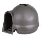 Caixa de areia para gatos Petmate Dome com entrada Clean Step