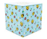 Caixa de armazenamento Cube Organizer Minecraft Bee Pattern 10 cm Tin
