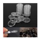Caixa de armazenamento de cápsulas para moedas Xiaolanwelc 32 mm transparente (100 unidades)