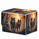 Caixa de armazenamento de cartas colecionáveis RMJKXQZG para TCG MTG Commander Deck