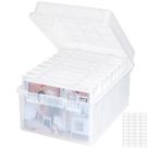 Caixa de armazenamento de fotos Lifewit 5x7 para fotos com 9 protetores internos