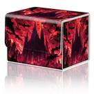 Caixa de armazenamento de jogos de cartas DEGDFSGR Gothic Church Black Bat