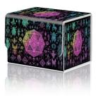 Caixa de armazenamento de jogos de cartas DEGDFSGR para TCG Deck MTG Purple