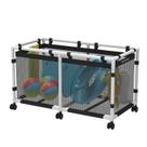 Caixa de armazenamento de piscina POOL FELLOWS 340L com rodas para equipamentos de piscina