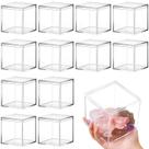 Caixa de armazenamento Juexica Clear Acrylic 7,5x7,5x7,5cm (12 unidades) Caixa de armazenamento Juexica Clear Acrylic 7,5x7,5x7,5cm (12 unidades)