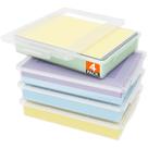 Caixa de armazenamento Lifewit Plastic Clear A4, 8,5 x 11 polegadas, pacote com 4