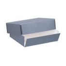 Caixa de armazenamento Lineco Museum Archival Drop-Front 8,5x10,5 x 3 cm cinza