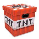 Caixa de armazenamento Minecraft TNT Block 33 cm com tampa