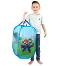 Caixa de armazenamento Pop Up Hamper Franco Super Mario Kids Room