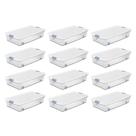 Caixa de armazenamento Sterilite 56 Qt com fecho de rodas, pacote com 4