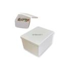 Caixa De Arrumação Multiuso Plástico Pequena Retangular 5UND