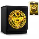 Caixa de baralho de cartas Sabermaster 110 Card Storage YGO MTG Leather