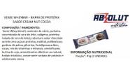 Caixa de barra de Proteína Sense Whey Bar com 12 unidade - Absolut Nutrition