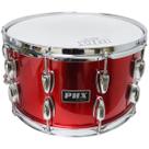 Caixa de Bateria 8 x 14” PVC 10 Afinações Vermelho - Phoenix