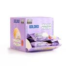 Caixa de bombom de chocolate branco marshmallow zero adição de açúcares (58 Kcal por unidade) - 18 unidades