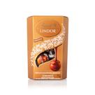 Caixa de Bombons Sortidos Lindt Lindor Cornet 6 unidades 75g