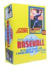 Caixa de cartas colecionáveis Score MLB 1990 Baseball com 36 pacotes