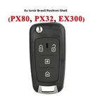 Caixa de Chave de Carro Positron Flex (PX80, PX32, EX300, 330, 360) - Alarme Duplo Jingyuqin AKBPS109 Caixa de Chave de Carro Positron Flex (PX80, PX32, EX300, 330, 360) - Alarme Duplo Jingyuqin AKBPS109
