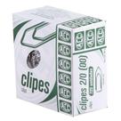 Caixa de Clipes Nº 2/0 Galvanizado com 725 unidades - ACC