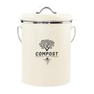 Caixa de compostagem de bancada Holismo Kitchen 5L com tampa e filtro