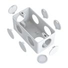 Caixa De Condulete 6 Entradas Eletroduto Branco 1'' Masster
