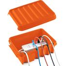 Caixa de conexão à prova de intempéries SockitBox Large Orange