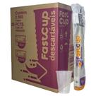 Caixa de copo 180ml fastcup ps 2500 unidades