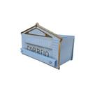 Caixa de Correio Cartas Para Grade Detrás Branca 15x23x11cm
