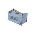 Caixa De Correio Cartas Para Grade Detrás Branca 15x23x11cm