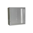 Caixa de Correio Cartas para Grade e Portão Vertical em Aço 21x9 - Cinza