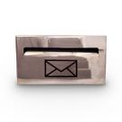 Caixa De Correio Inox/pvc Embutir N23